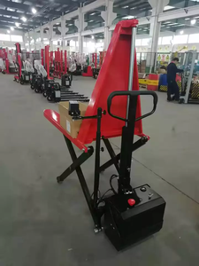 Tijera eléctrica de 1 tonelada y 1,5 toneladas, elevador alto, palé, camión, cabrestante Manual con montacargas y apilador manual - Product Image 3