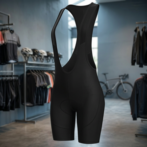 Pantalones Cortos de Ciclismo Ajustados para Hombre, de Spandex y Nailon, con Absorción de Humedad, Negros, Estilo Brief - Product Image 3