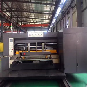 CE approved High Speed Printing Slot ing and Auto-delivery Machine