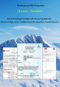 Short de ski rembourré résistant au froid CE niveau 1 reste flexible <span class=keywords><strong>à</strong></span>-20C équipement de protection des hanches pour les sports d'hiver extrêmes - Product Image 6