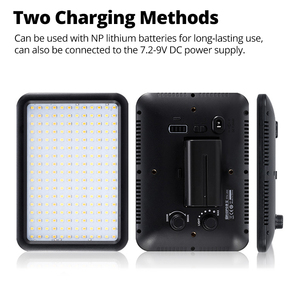 Triopo TTV204 10W 3200-5600k <span class=keywords><strong>LED</strong></span> caméra vidéo lumière de remplissage portable Constant Portable Mini lumière de poche - Product Image 6