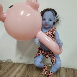 Muñeca Reborn de silicona de <span class=keywords><strong>Avatar</strong></span> R & B para niños y niñas, juguete de bebé lavable de 12 pulgadas y 30Cm - Product Image 2