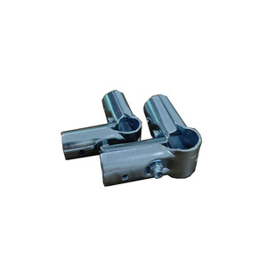 נירוסטה רזה צינור מחבר צינור hj 2 3 סדרה כרום מגולוון 90 מעלות 3 4 emt משותף למדפים diy מתלה שולחן עבודה - Product Image 2