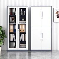 Armoire de classement de bureau moderne en acier réglable avec 2 tiroirs, pour usage hospitalier, structure démontable, serrure à clé, garantie 10 ans