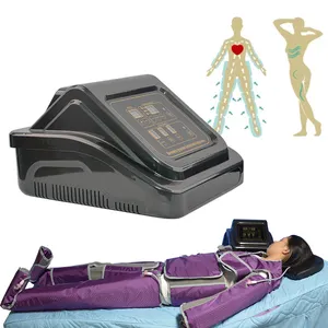 Dispositivo de terapia de imprensa profissional, dispositivo de terapia de drenagem lymphático infravermelho, emagrecimento, presoterapia sa08