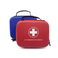 Trousse de Premiers Secours EVA en Promotion – Fournitures Médicales de Voyage et d'Extérieur, Sac à Double Sangle Résistant à l'Eau avec Fermeture Éclair pour Urgences et Survie
