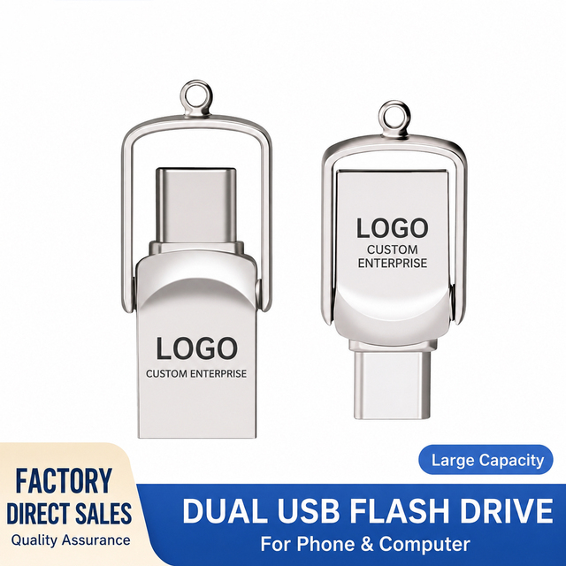 OTG Type c USB 3.0 Dual Interface Flash Drive Custom LOGO Memory Stick 2 in 1 Pen Drive 128GB 64GB 32GB Factory USB Flash Drive
