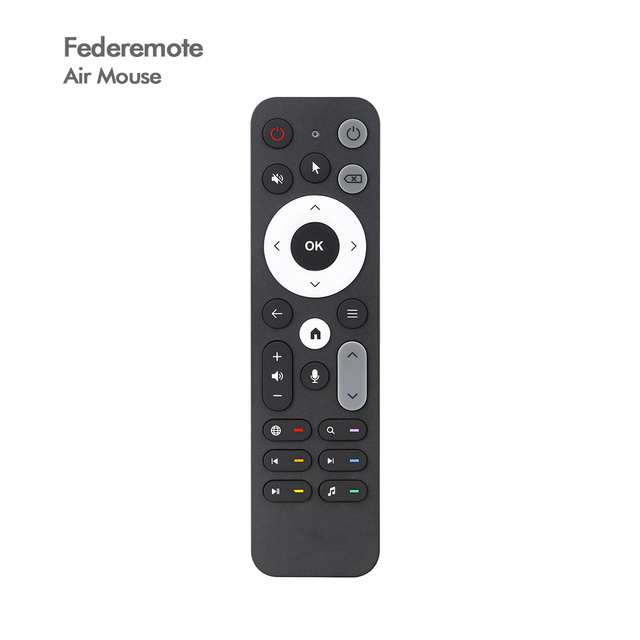 Smart UR02 STB Air Mouse with 24 Buttons BTS Voice & IR Copying Function AAA Battery Learning Rolling & Fixed Code