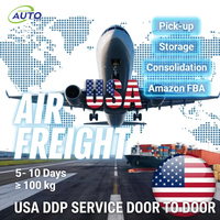 Transitaire Aérien International Express pour Fret, Logistique E-commerce DDP Porte-à-Porte vers les Centres FBA des États-Unis