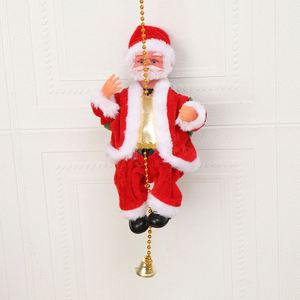 Idées de cadeaux de Noël Poupée en peluche Santa Electric Climbing Santa Claus Doll Music christmas - Product Image 4