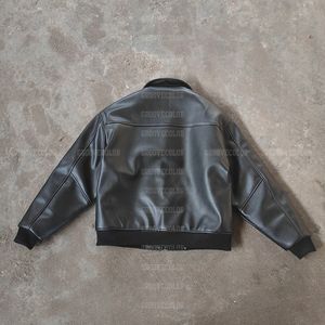 OEM personalizado lucha contra incendios hebilla <span class=keywords><strong>bombero</strong></span> cierre motorista montar motocicleta chaquetas <span class=keywords><strong>de</strong></span> cuero para los hombres - Product Image 6