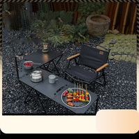 Table de camping tactique la plus vendue, portable, multifonctionnelle, pliable, extensible, pour barbecue et cuisine à montage rapide