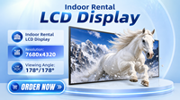 Pemutar Iklan Layar Dinding LCD Panel Video Panel Tampilan Edukasi Panel Digital Signage Sewa Layar LCD
