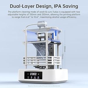 ANYCUBIC Station de lavage et de durcissement 3 Plus Volume amélioré <span class=keywords><strong>2</strong></span> en 1 Taille de lavage de 260x228x128mm(HWD) - Product Image 4