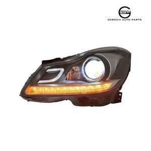 Phare W204 pour <span class=keywords><strong>Mercedes</strong></span> Benz Classe C W204 C180 C200 <span class=keywords><strong>C250</strong></span> C300 2012-2014, feux avant, lampe avant, phares W204 - Product Image 2