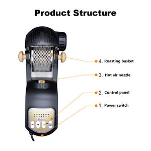 Le plus nouveau torréfacteur de café domestique utile automatique torréfacteur de café intelligent professionnel commercial - Product Image 3