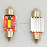 Accessoires pour véhicules, éclairage automobile, ampoule LED pour plaque d'immatriculation C5W 31MM 1860 non polaire Canbus, ampoule Festoon pour rénovation/mise à niveau