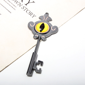 Intera vendita gufo casa Amity chiave magica a forma di ciondolo in metallo accessori Cosplay portachiavi - Product Image 2