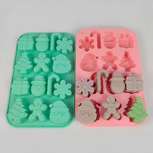 แม่พิมพ์ซิลิโคนคริสต์มาส 14 ช่อง สำหรับทำช็อกโกแลต ลูกอม เยลลี่ และขนมอบ - Product Image 6
