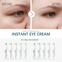 Crème pour les yeux bio vegan OTVENA, sel de la mer Morte, vitamine C, réduction des cernes et des rides, hydratant nourrissant pour tous types de peau