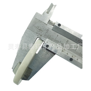 แผ่นหยกขาวขัดเงา 50x5 มม. รูปวงกลม วัสดุงานฝีมือตกแต่งบ้านที่ทนทาน - Product Image 3