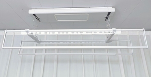 Tendedero Eléctrico Inteligente para Ropa, Diseño Simple con Iluminación, Tijera Única, Cable de Acero de 0.2 mm, Capacidad de Carga de 35 kg - Product Image 5