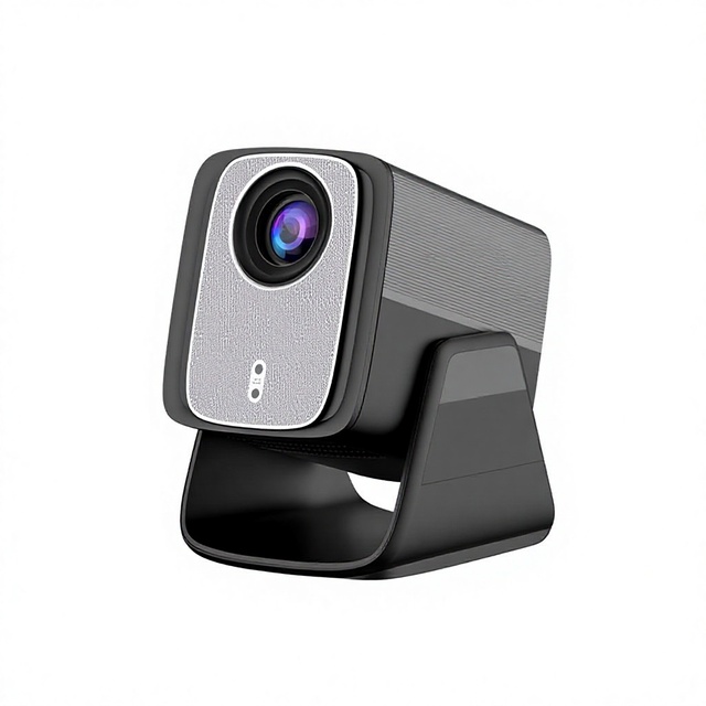 500 Lumens Portable Projector Native 1080P Android 14 WiFi6 BT5.4 Auto Focus Home Theater Outdoor Movie Projector Proyector