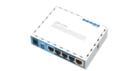 Routeur sans fil MikroTik RB951Ui-2HnD 2,4 GHz 1000 mW AP FTTH 5 ports 10/100 Prise en charge WDS/WPS