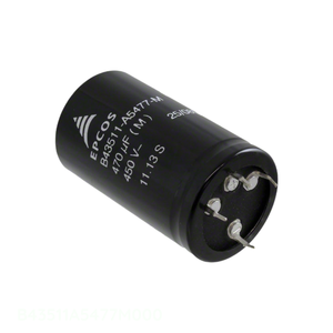 ตัวเก็บประจุแบบสแนป470 uF 20% 450V ช่อง TH ตัวเก็บประจุแบบ B43511A5477M000ผ่านรู470 uF - Product Image 1
