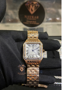 High Quality Brilliance Moissanite Engagement <b>Watch</b> With Precision Movement And Elegant Jewelry Design Available For Sale - Product Image 2
