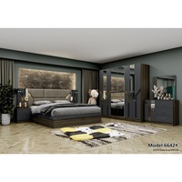 Fournisseur direct d'usine : Suite de chambre complète style influenceur, personnalisation complète de la mobilier de la maison, bois massif de luxe tendance