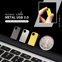 Stik Usb Logam 16 Gb Mini, Flash Drive 2.0 4Gb 8Gb 16 Gb 32G 64Gb dengan Logo Murah Usb Flash Drive Grosir