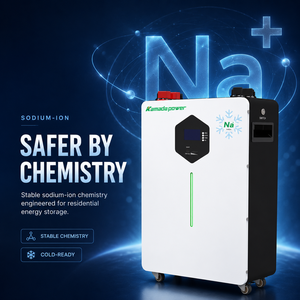 Batterie au sodium-ion 48V 8,2 kWh, batterie de stockage au sodium Na-ion, banque d'alimentation solaire, Power Wall, batteries rechargeables au sodium-ion - Product Image 1