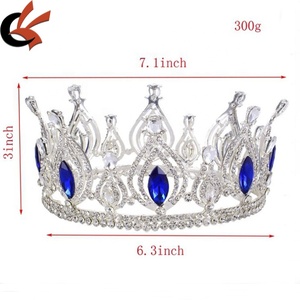 <span class=keywords><strong>Corona</strong></span> grande <span class=keywords><strong>y</strong></span> redonda para desfile, <span class=keywords><strong>corona</strong></span> <span class=keywords><strong>de</strong></span> princesa, <span class=keywords><strong>Bella</strong></span>, <span class=keywords><strong>bestia</strong></span>, <span class=keywords><strong>corona</strong></span> <span class=keywords><strong>de</strong></span> diamantes <span class=keywords><strong>de</strong></span> imitación para Miss Universo, novedad, venta al por mayor - Product Image 2