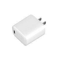Chargeur USB C à charge rapide avec adaptateur secteur 20W et adaptateur compatible PD 20W pour les écouteurs Apple AirPods et les téléphones mobiles