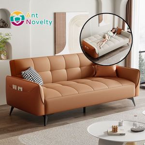 Antnovelty Sofá Cama Esquinero en U de Tela Roja Usado, Tamaño King, con 2 Bisagras, Turquía - Product Image 6