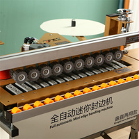 Offre Spéciale Mini machine à plaquer les chants automatique portable Machine à plaquer les chants pour le travail du bois en PVC Mdf petit prix de la machine à plaquer les chants