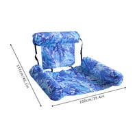 Lit flottant de piscine gonflable promotionnelle Lit de flotteur de piscine d'air de hamac de natation de PVC