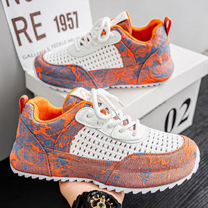 รองเท้าเดินป่ากลางแจ้งแบบลำลองระดับไฮเอนด์ น้ำหนักเบาพิเศษ พื้นรองเท้าวิ่งนุ่มสบาย ทำจากวัสดุแท้ ระบายอากาศได้ดี เหมาะสำหรับนักเรียน วัยรุ่น ท่องเที่ยว และปีนเขา - Product Image 1