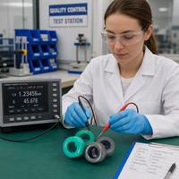 Noyau toroïdal nanocristallin en gros, miniatures, Ø15mm, pour CT de mesure, haute sensibilité, OEM