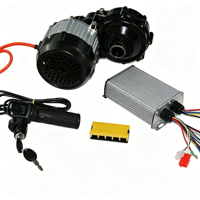 Kit moteur différentiel BLDC 48V 500W pour véhicules électriques de transport lourd à usage intensif, avec fil de cuivre pur et contrôle précis pour les montées