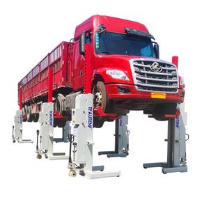 Lève-voiture électrique-hydraulique sans fil à six colonnes, capacité de charge 45 tonnes, avec certification CE - Product Image 3