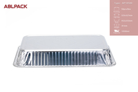 10500ML pleine taille 20 pouces plateau rectangulaire jetable de papier d'aluminium de grande capacité pour l'industrie de la restauration