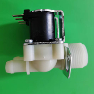 Vanne solénoïde en nylon à double cœur, une entrée, deux sorties, six points parallèles pour une pression d'eau faible ou nulle - Product Image 2