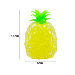 Divertidos Juguetes Antiestrés de Piña Suave de TPR, Piña para Apretar, Fruta Blanda - Product Image 2
