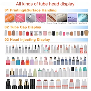 OEM/ODM Customized Logo Empty <b>Plastic</b> Eyes Cream <b>Tube</b> Screw Top Roller Applicator Skincare Lotion Cosmetic Packaging - Product Image 6