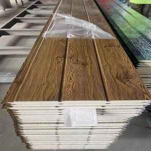Panneaux <span class=keywords><strong>de</strong></span> bardage en PU sculpté métallique, panneaux muraux extérieurs isolés et <span class=keywords><strong>d</strong></span>écoratifs en mousse <span class=keywords><strong>de</strong></span> polyuréthane avec <span class=keywords><strong>isolation</strong></span> - Product Image 3