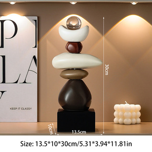 Scultura in Pietra Direttamente dalla Fabbrica, <span class=keywords><strong>Decorazione</strong></span> in Ceramica, Ornamento in Cristallo Personalizzabile per <span class=keywords><strong>Casa</strong></span>, Ufficio e Soggiorno - Product Image 6