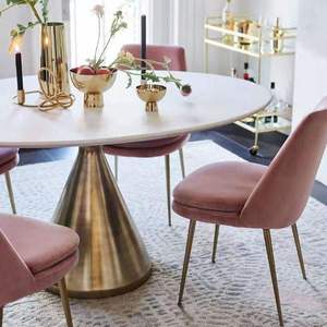 <span class=keywords><strong>Chaises</strong></span> <span class=keywords><strong>de</strong></span> salle à manger modernes en tissu velours et métal, <span class=keywords><strong>chaises</strong></span> <span class=keywords><strong>de</strong></span> salle à manger <span class=keywords><strong>de</strong></span> luxe pour restaurant français - Product Image 5