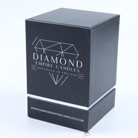 Boîte cadeau diffuseur de parfum de luxe en carton certifié avec fermeture magnétique et estampage à chaud pour l'emballage de parfums d'intérieur
